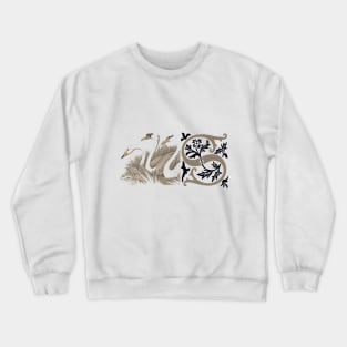 white swan Crewneck Sweatshirt